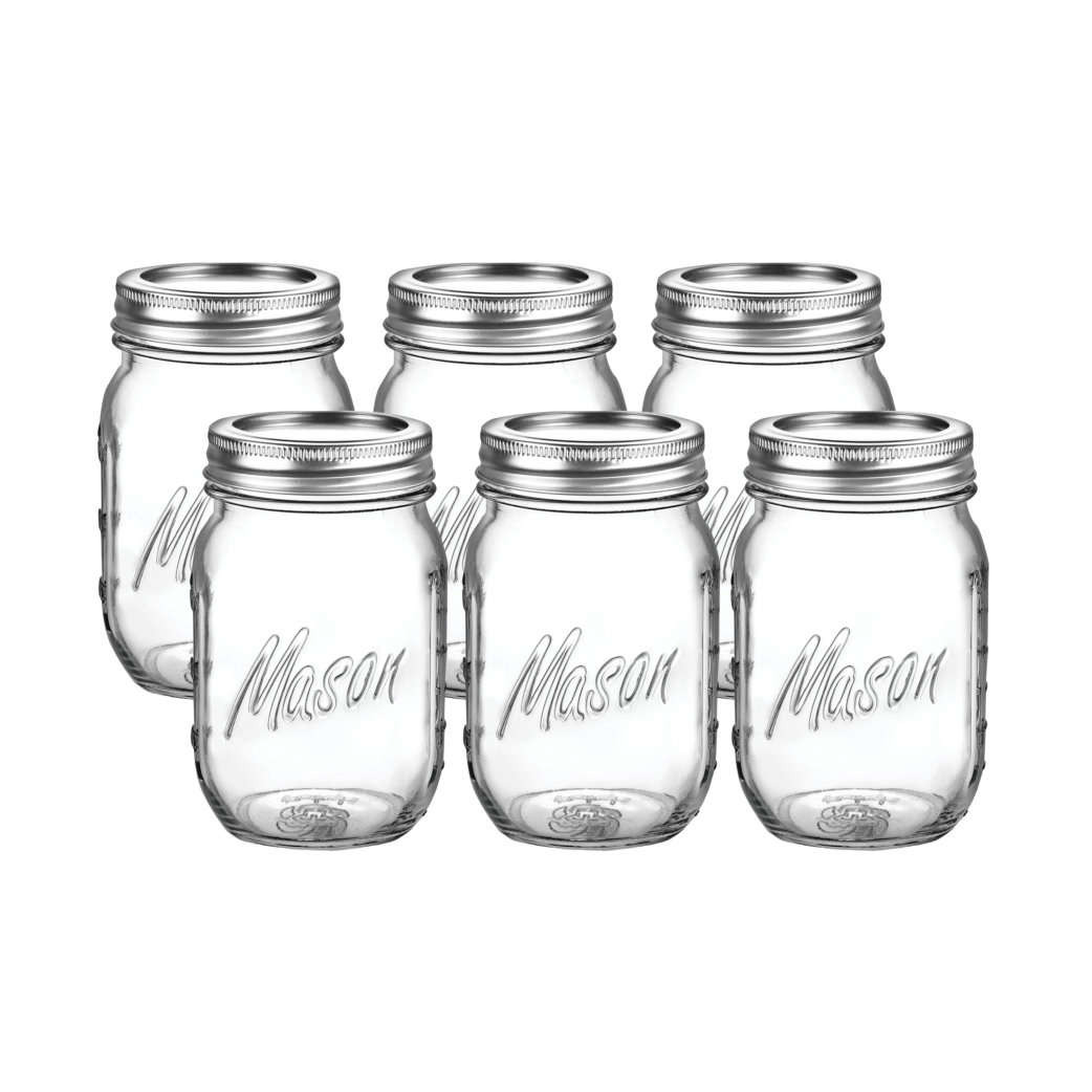 Paksh Novelty Mason Preserve Jars - 475ml