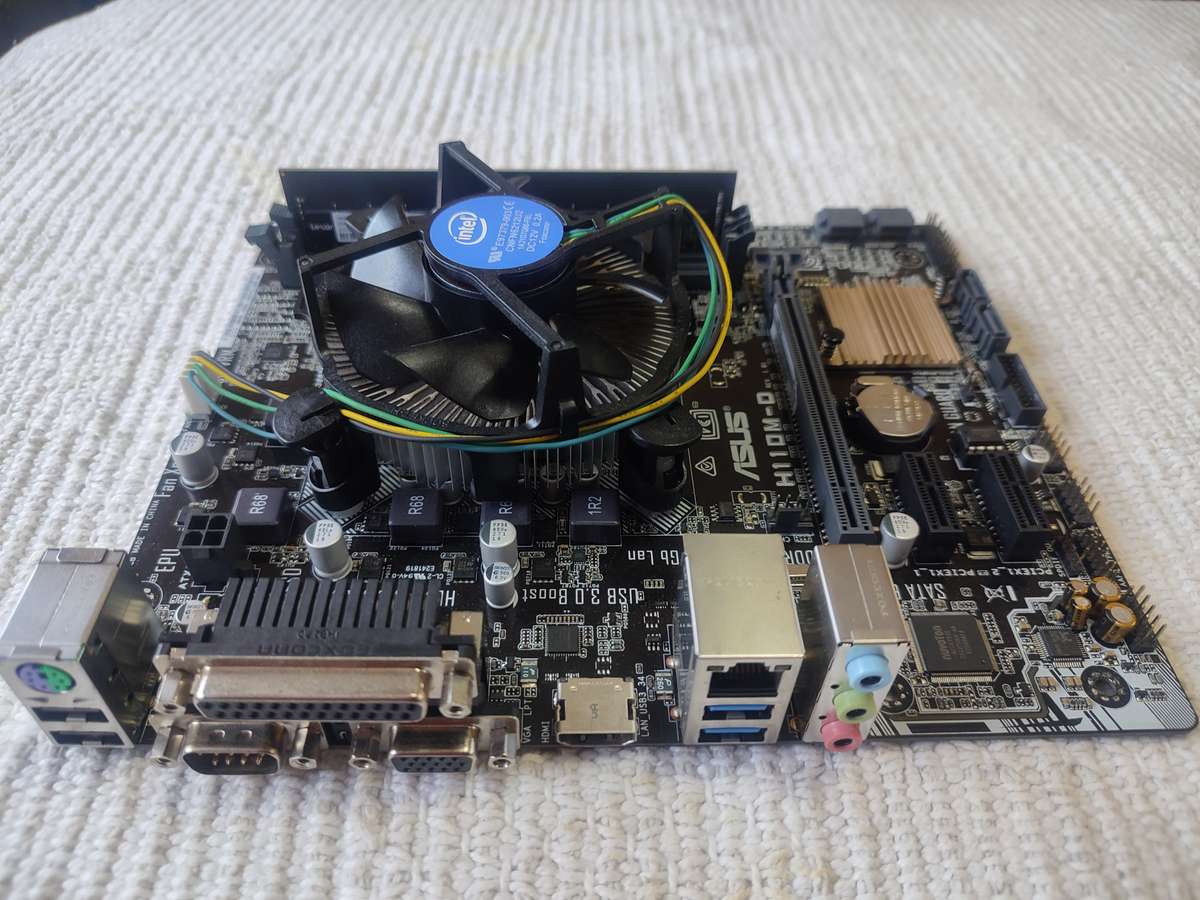 intel i5 6th gen CPU + motherboard + memory 16GB DDR4