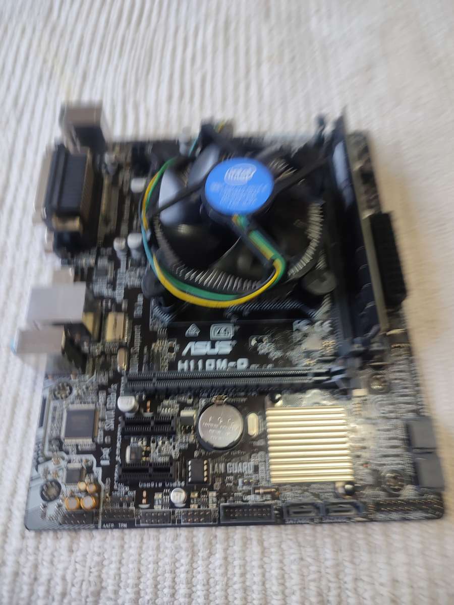 intel i5 6th gen CPU + motherboard + memory 16GB DDR4