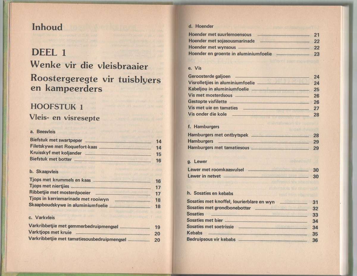 BRAAIVLEIS EN BUITEKOS - ERINA BEZUIDENHOUT (1984)