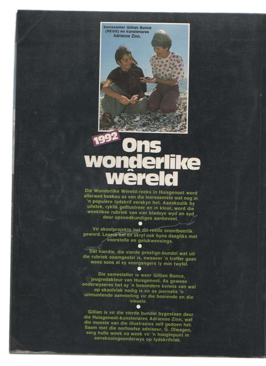 VIER HUISGENOOT ONS WONDERLIKE WERELD TYDSKRIFTE (1990 1992)