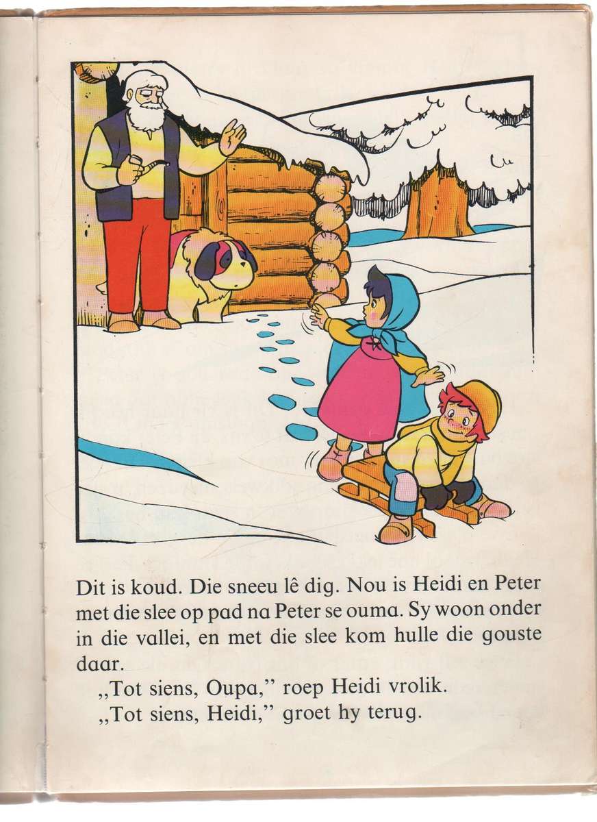 DIE WONDERLIKE WERELD VAN HEIDI: DIE ONGELUK - NERINA FERREIRA (1 STE UITGAWE 1978)