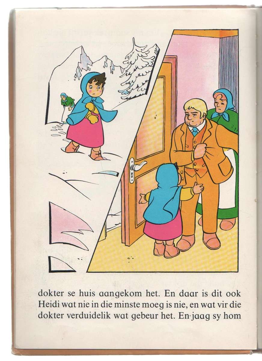 DIE WONDERLIKE WERELD VAN HEIDI: DIE ONGELUK - NERINA FERREIRA (1 STE UITGAWE 1978)