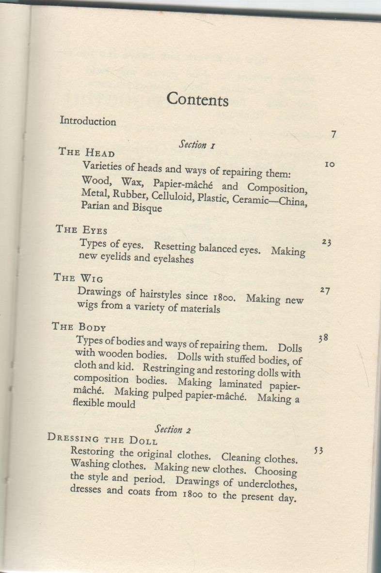 HOW TO REPAIR AND DRESS OLD DOLLS - AUDREY JOHNSON (REPRINT 1972)