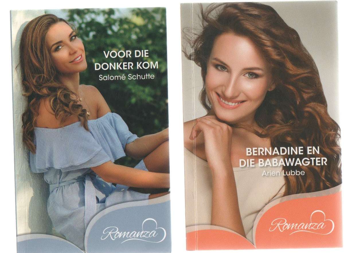TIEN ROMANZA BOEKE MET VERSKEIE TITELS
