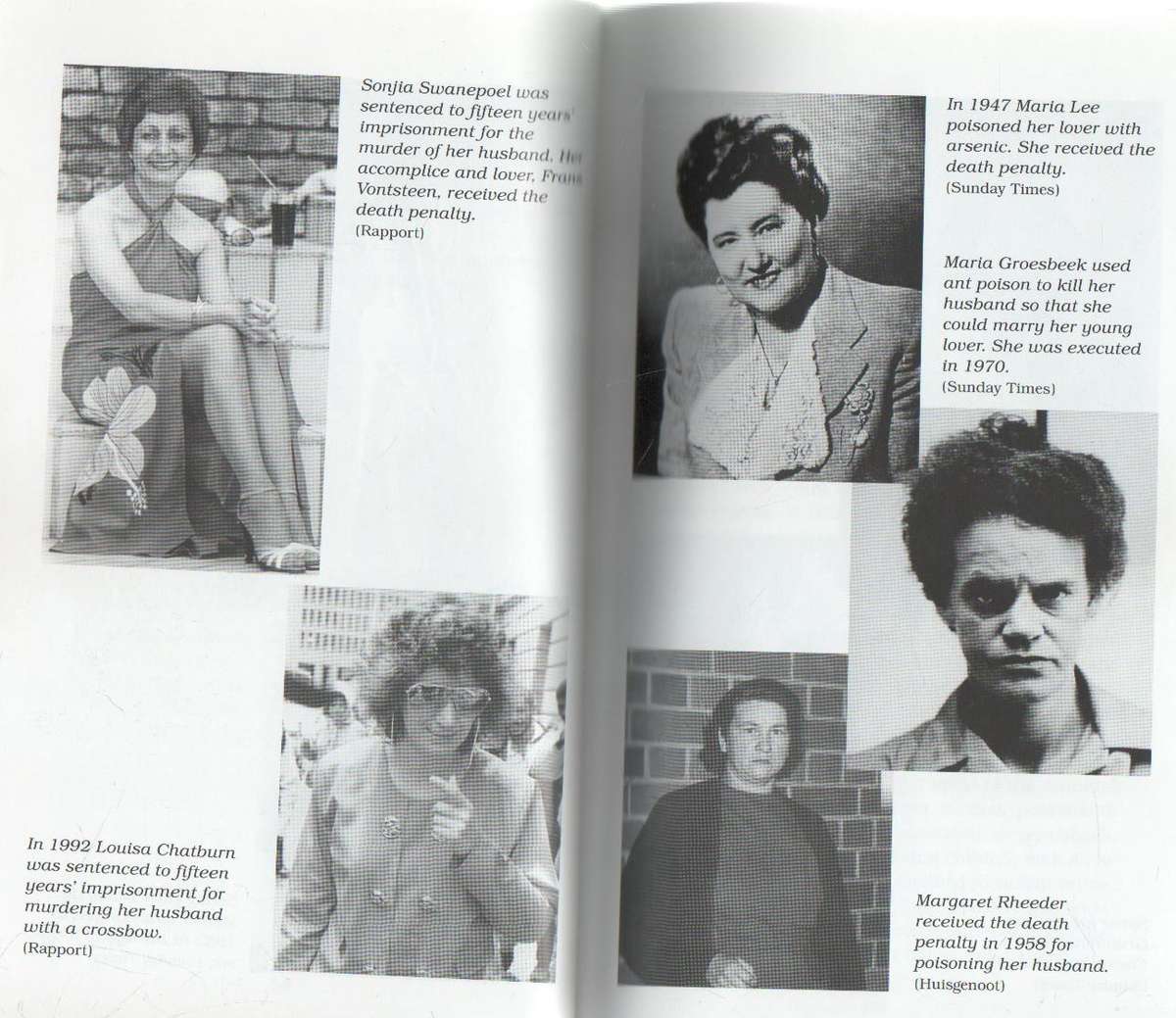 FATAL FEMALES, WOMEN WHO KILL - MICKI PISTORIUS (REPRINT 2011)