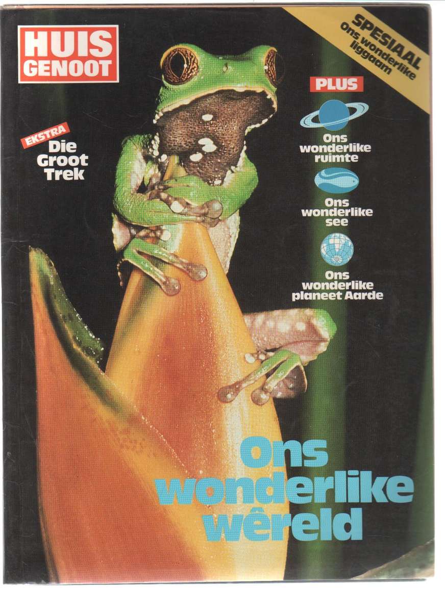VIER HUISGENOOT ONS WONDERLIKE WERELD TYDSKRIFTE (1990 1992)