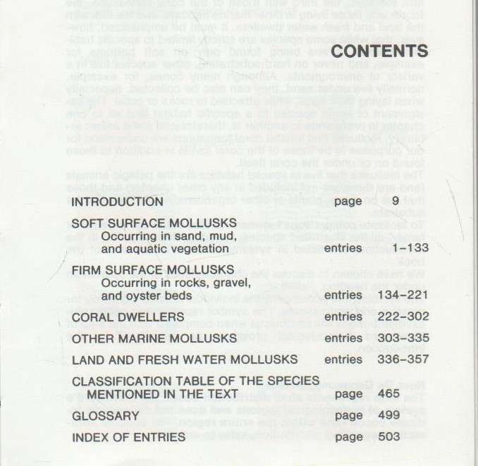 THE MACDONALD ENCYCLOPEDIA OF SHELLS