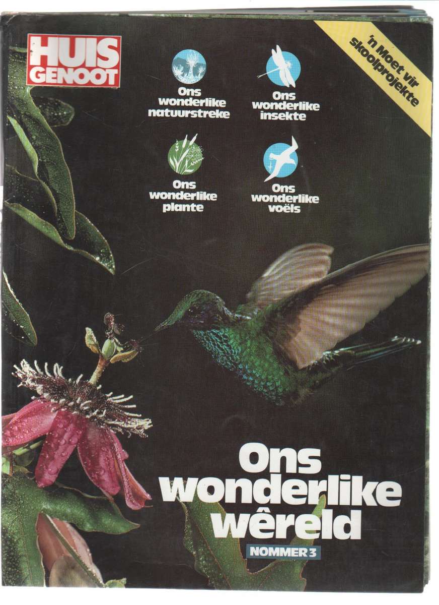 VIER HUISGENOOT ONS WONDERLIKE WERELD TYDSKRIFTE (1990 1992)