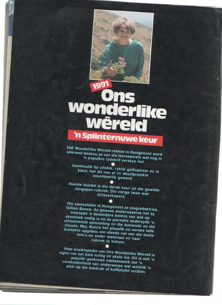 VIER HUISGENOOT ONS WONDERLIKE WERELD TYDSKRIFTE (1990 1992)