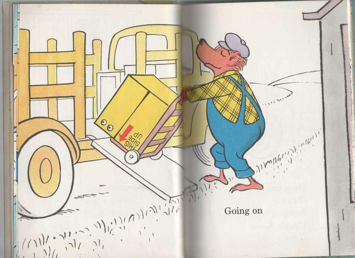 INSIDE OUTSIDE UPSIDE DOWN - STAN AND JAN BERENSTIAN (1 ST PUBLISHED 1969)