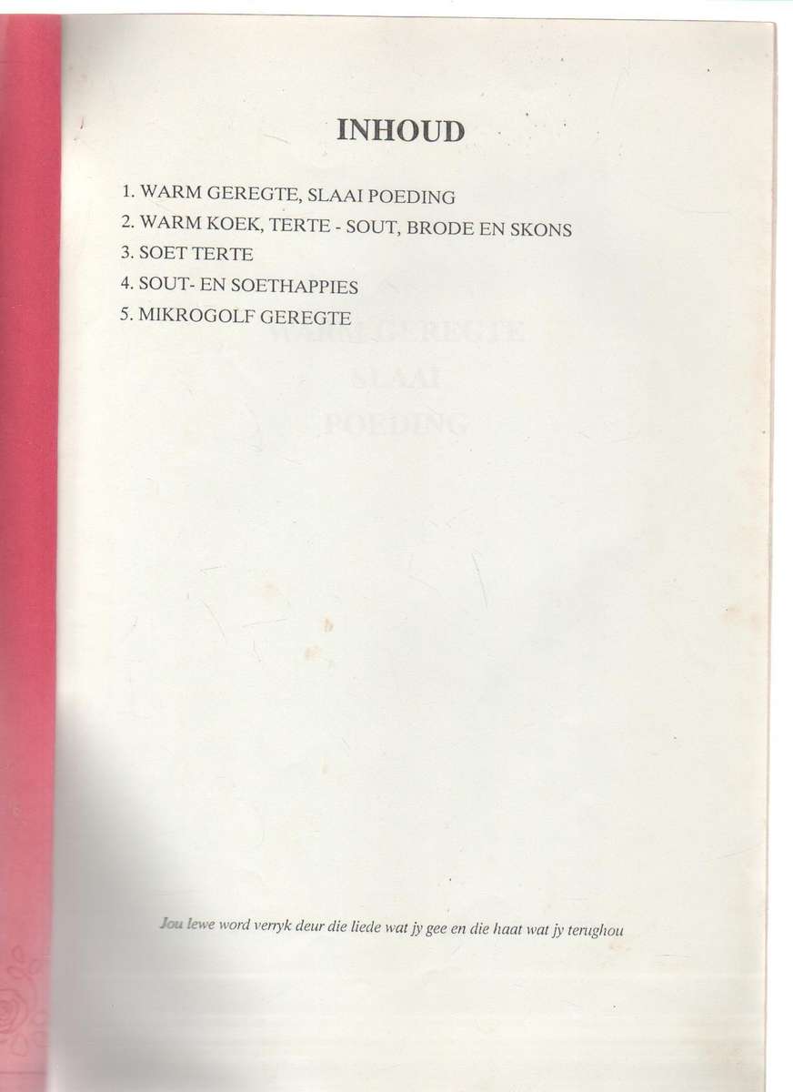 KITS RESEPTE - SUID-HEUWELS  LAERSKOOL JOHANNESBURG SUID (1990)