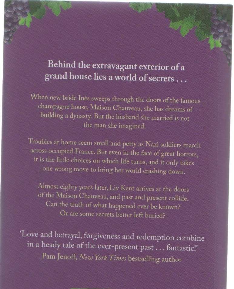 THE WINEMAKERS WIFE - KRISTIN HARMEL (2021) WORLD WAR II CONTENT