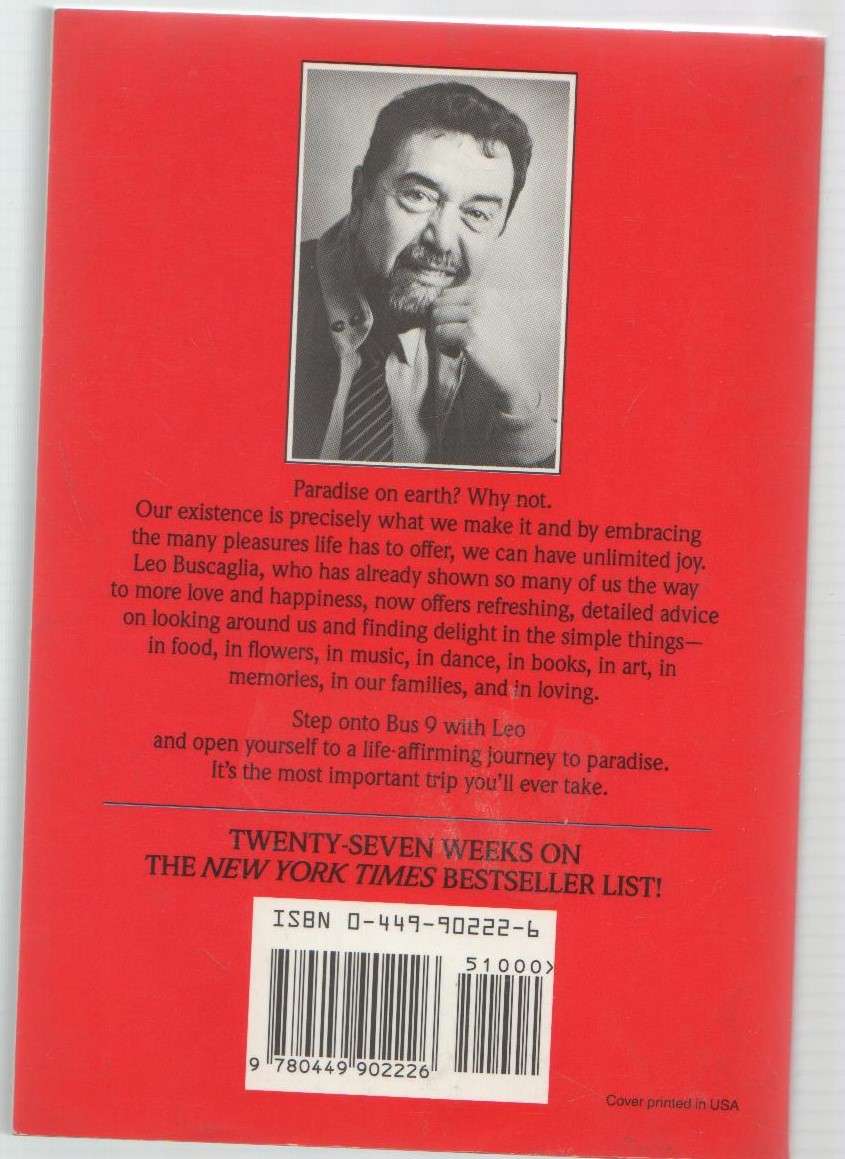 BUS 9 TO PARADISE - LEO BUSCAGLIA (1987)