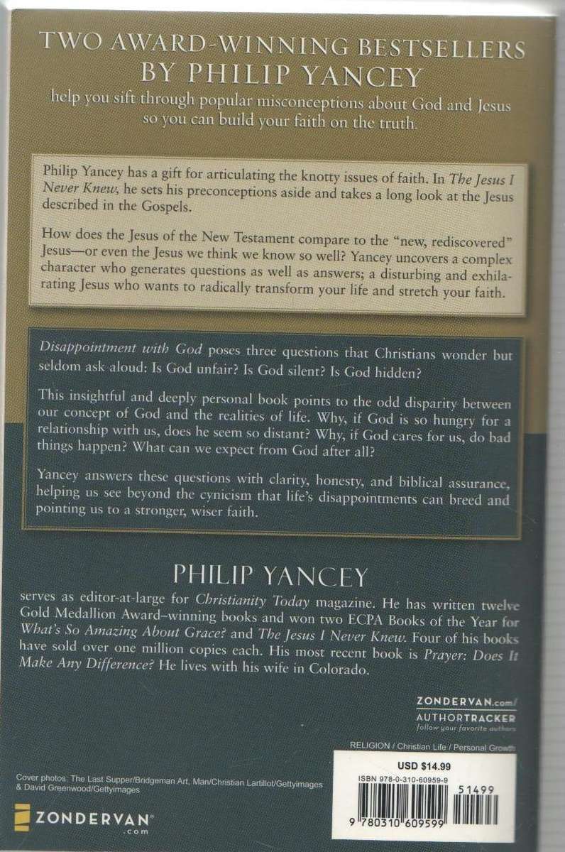 THE JESUS I NEVER KNEW - PHILIP YANCEY (1992)