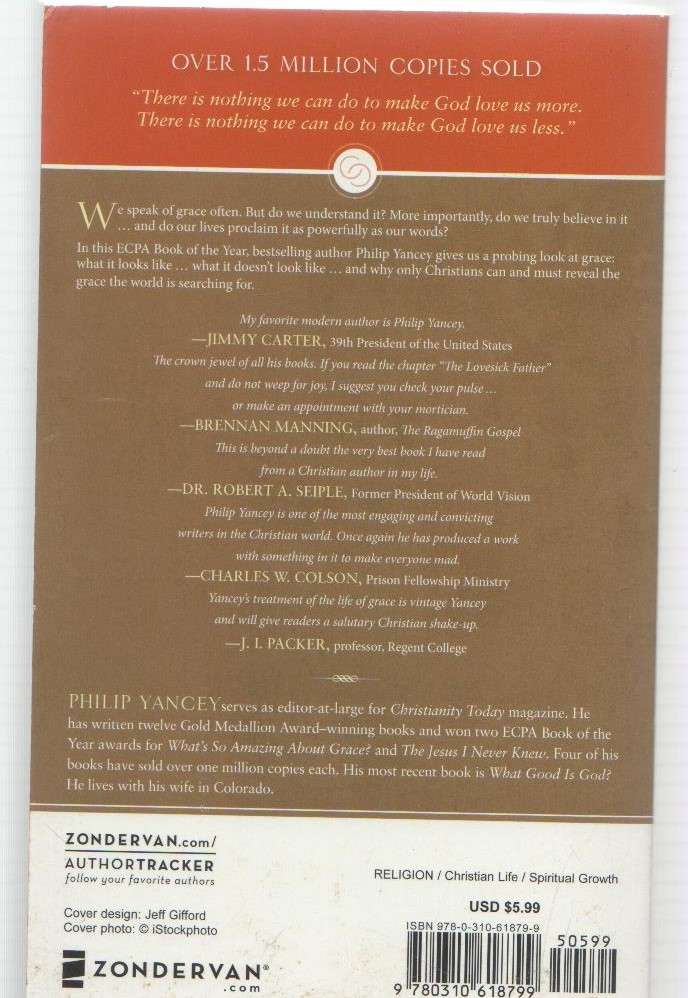 WHAT'S SO AMAZING ABOUT GRACE? - PHILIP YANCEY (1997)