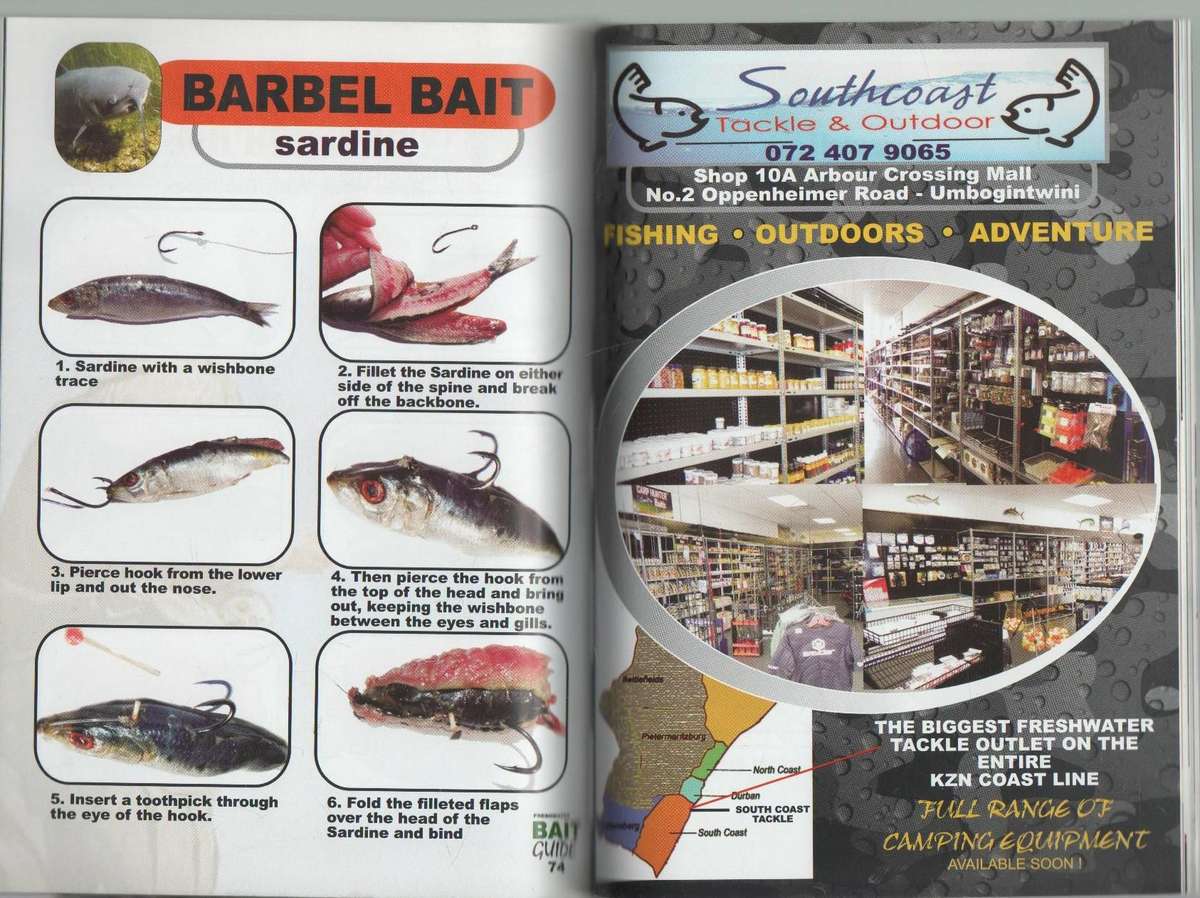 FRESH WATER BAIT GUIDE - GIBERT FOXCROFT (BY THE ANGLING TIMES)