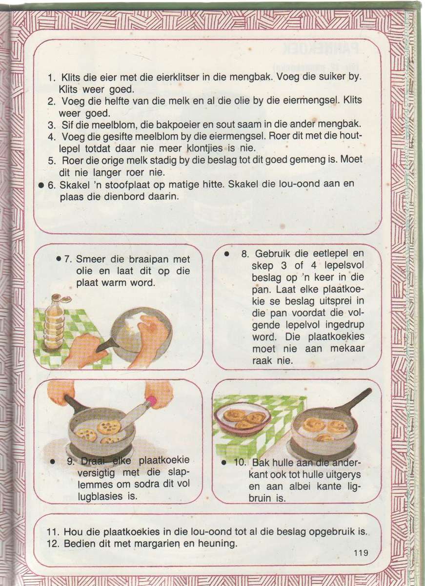 KLEIN KOOK EN GENIET - S J A DE VILLIERS (1 STE UITGAWE 1982)