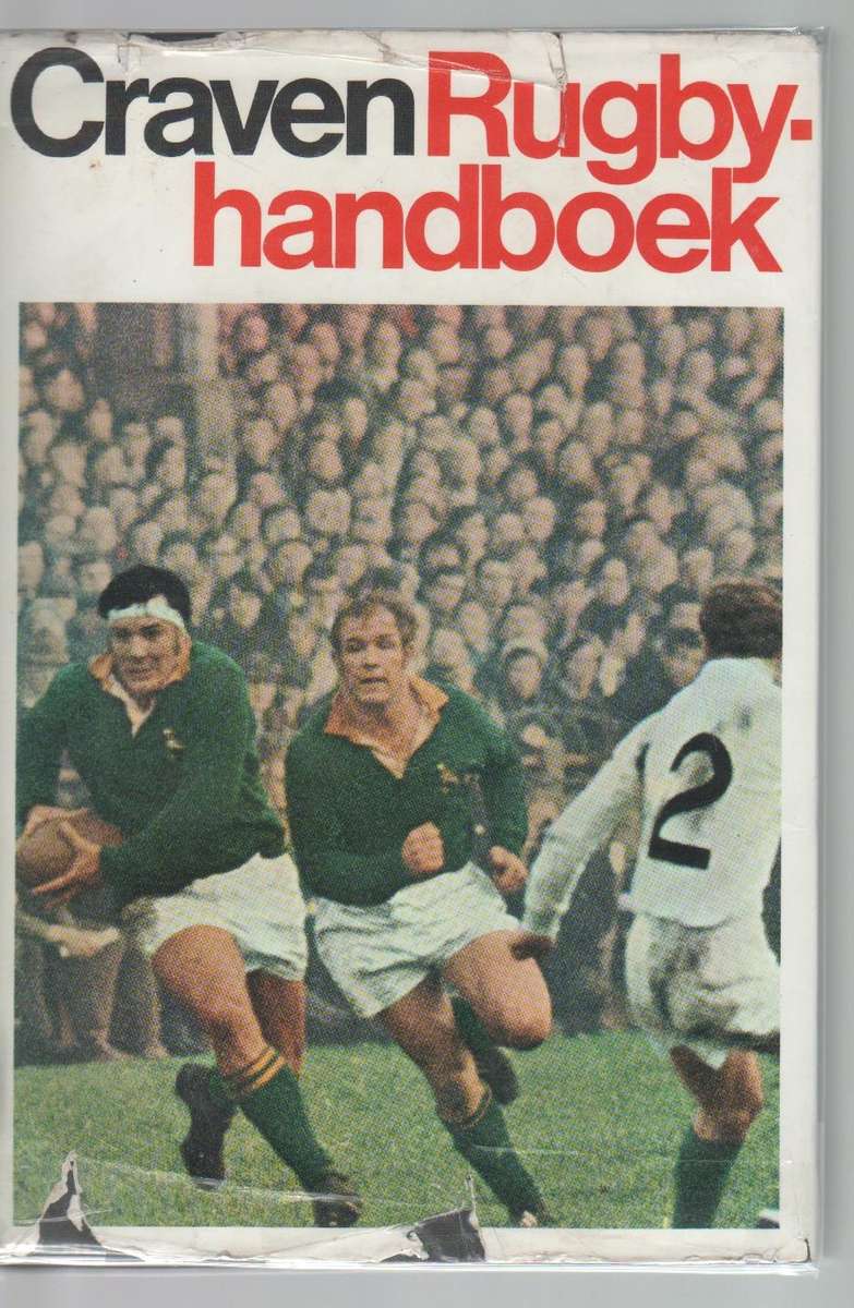 CRAVEN RUGBY HANDBOEK - DANIE CRAVEN ( 1970)