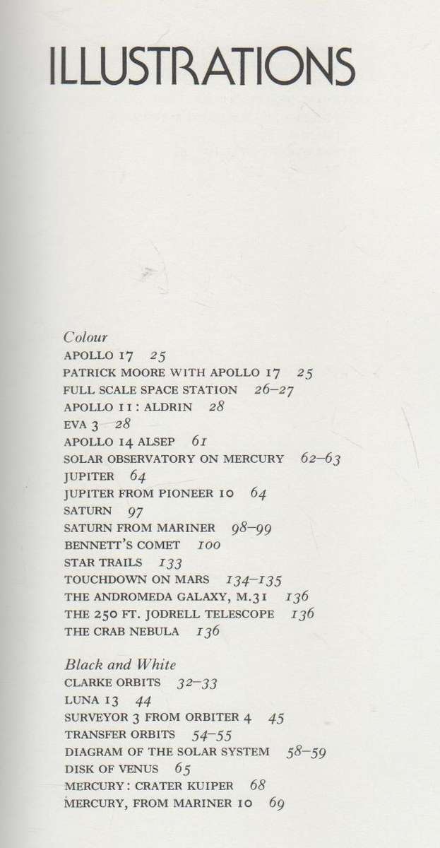 THE NEXT FIFTY YEARS IN SPACE - PATRICK MOORE (1975)