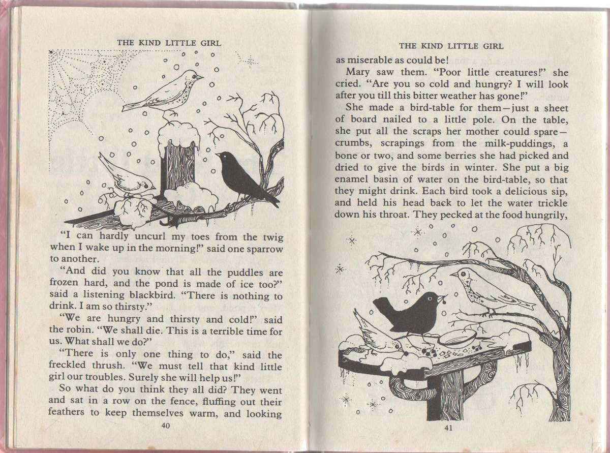 TWO ENID BLYTON BOOKS: THE GOBLIN AND THE DRAGON & DAME ROUNDY'S STOCKINGS