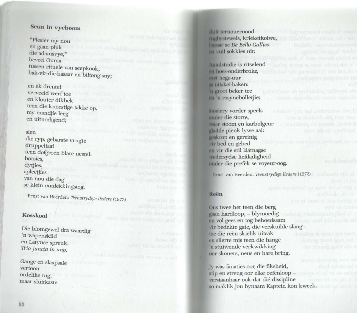 DIE DYE TREK DYE AAN - JOHANN DE LANGE EN ANTJIE KROG (1 STE UITGAWE 1998)