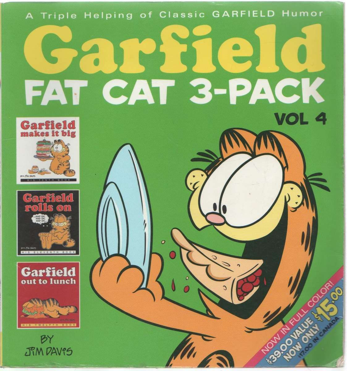 GARFIELD FAT CAT 3-PACK, VOL 4 - JIM DAVIS (2008)