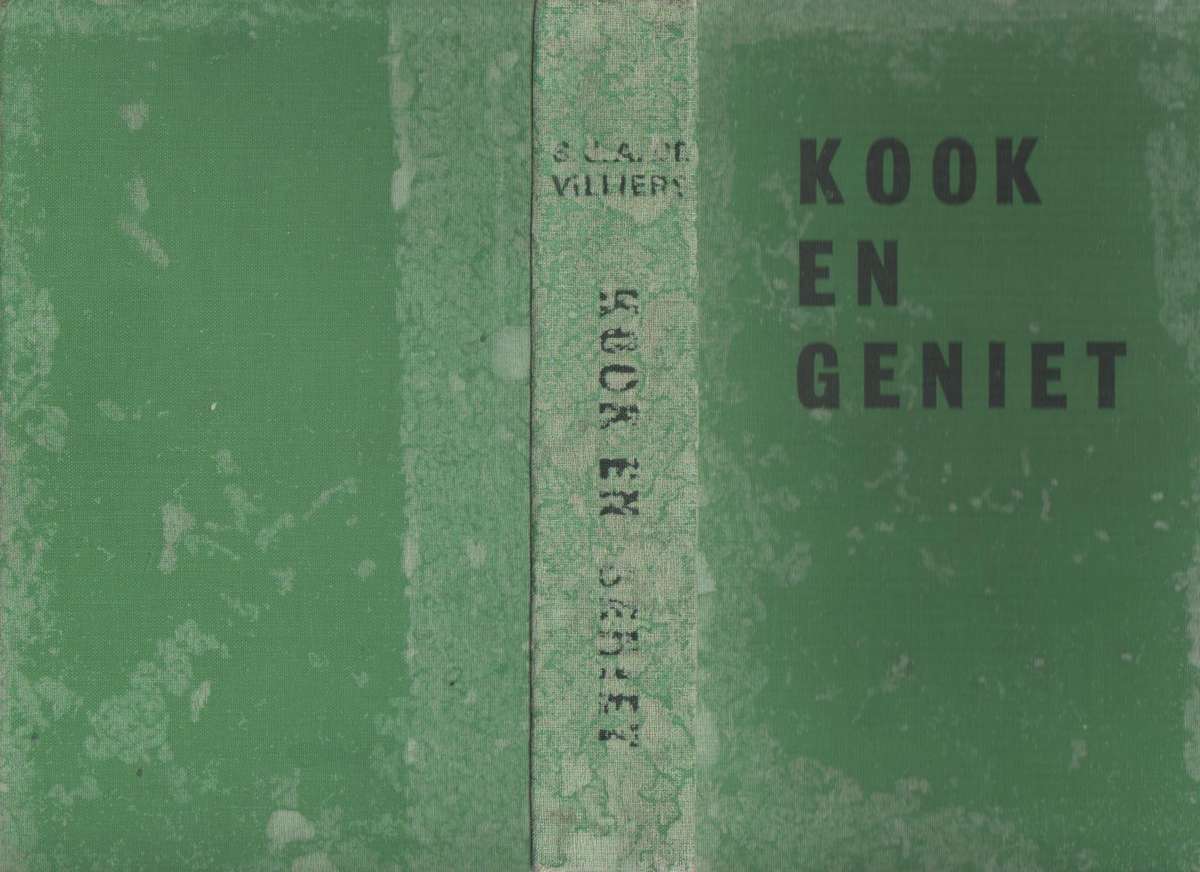 KOOK EN GENIET - S J A DE VILLIERS (27 STE DRUK 1971)