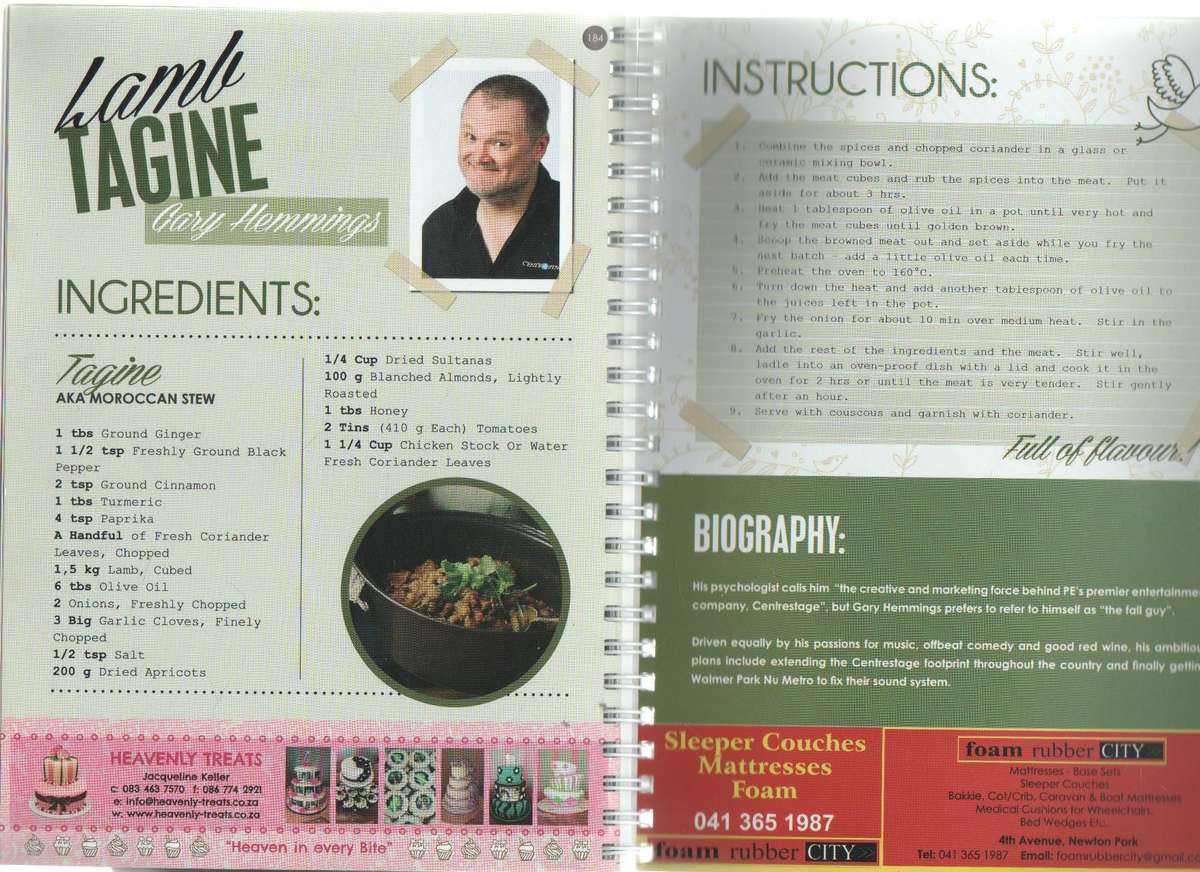 AURORA SPECIAL CARE CENTRE RECIPE BOOK