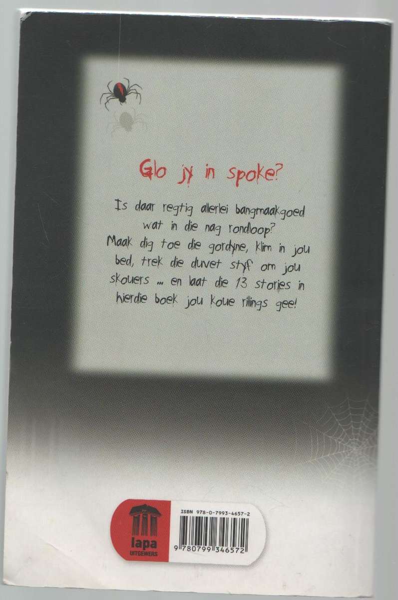 13 SPOOKSTORIES - FRANCOIS BLOEMHOF , JACO JACOBS & FANIE VILJOEN (10 DE DRUK 2017)