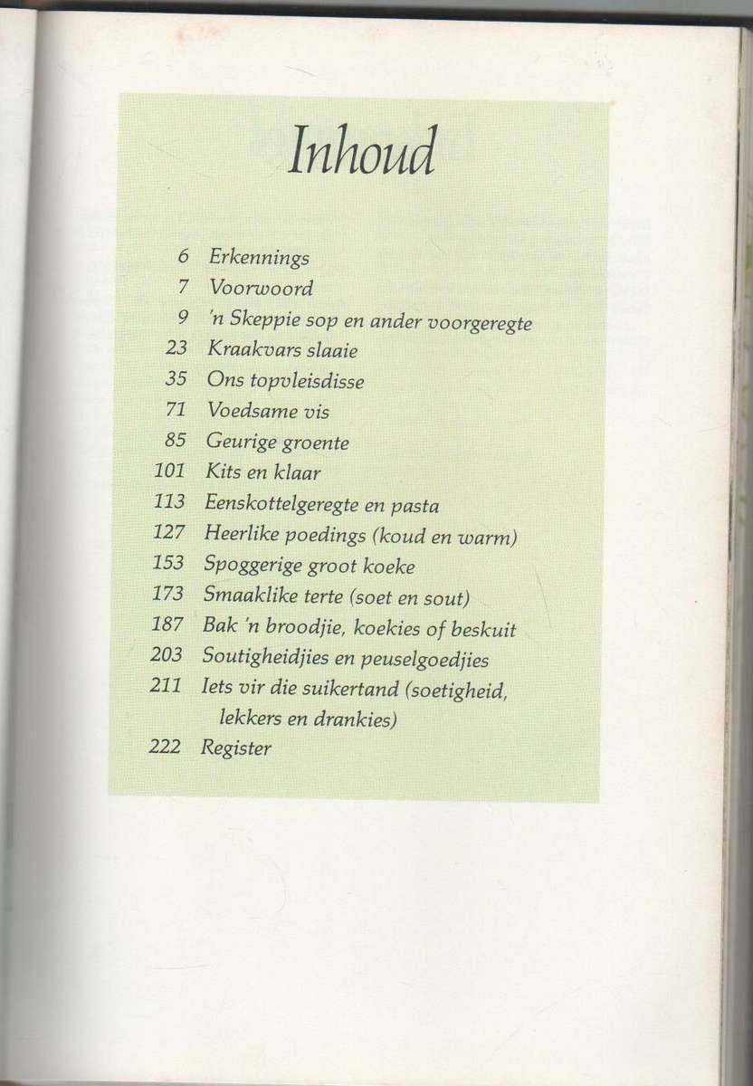 HUISGENOOT WENRESEPTE 4 - CARMEN NIEHAUS (1 STE UITGAWE 1991)