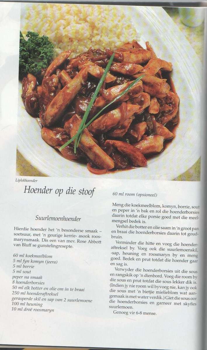 HUISGENOOT WENRESEPTE 5 - CARMEN NIEHAUS (1 STE UITGAWE 1993)