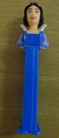 FOUR DISNEY PEZ DISPENSERS: FIREMAN SAM, 2X BARBIE'S  AND SNOWWHITE