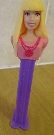 FOUR DISNEY PEZ DISPENSERS: FIREMAN SAM, 2X BARBIE'S  AND SNOWWHITE