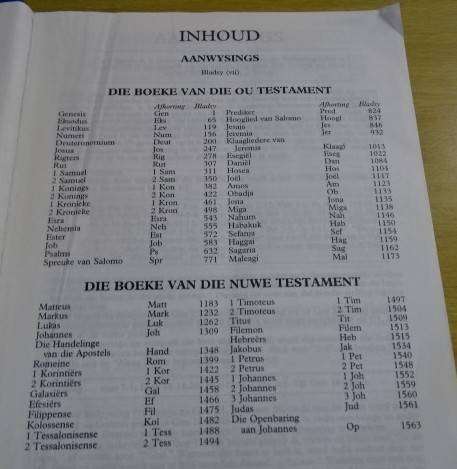 VERWYSINGSBYBEL 1983 VERTALING (DEEL 1 EN DEEL 2)
