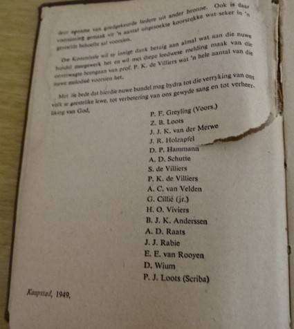 DIE HALLELUJA VAN 1949