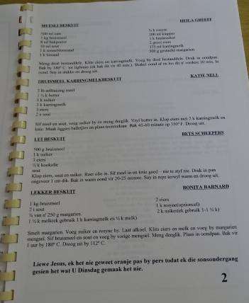 NG KERK UITENHAGE-WINTERHOEK RESEPTEBOEK (2004)