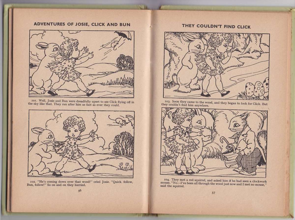 THE FURTHER ADVENTURES OF JOSIE, CLICK AND BUN - ENID BLYTON (1974)
