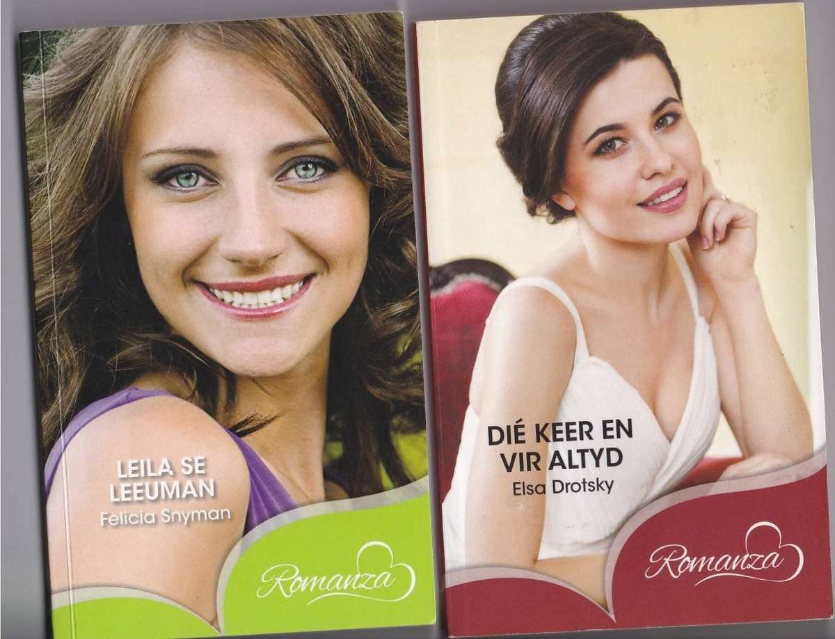 ROMANZA  DRIE BOEKE, VERSKEIE SKRYWERS: ELSA DROTSKY, FELICIA SNYMAN & JACOLET VAN DEN BERG