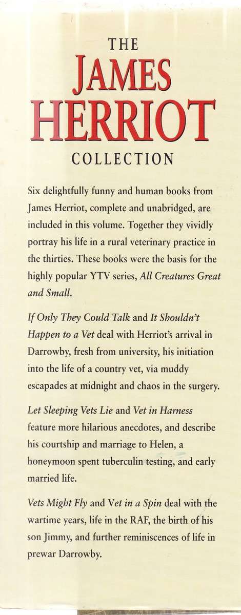 THE JAMES HERRIOT COLLECTION -SIX BOOKS IN ONE (1992)