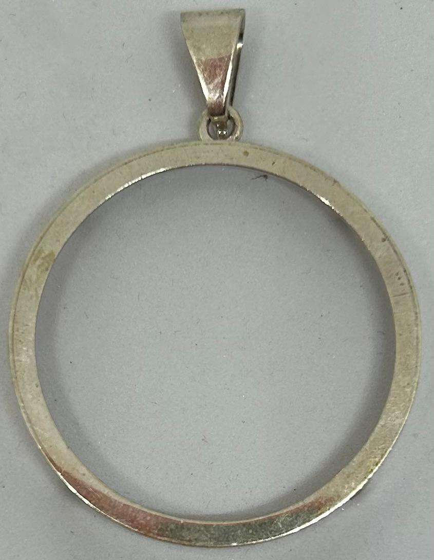 Silver Krugerrand 1 Ounce Pendant Holder