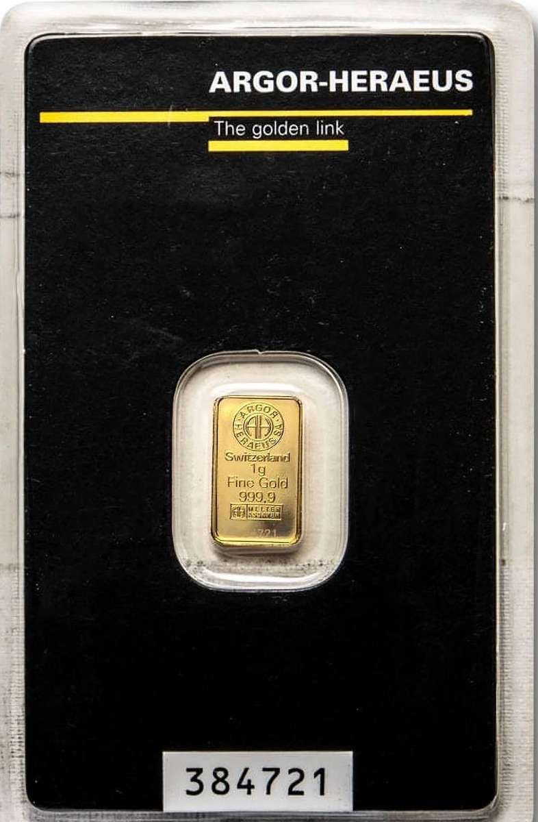 Gold Bar 1 Gram