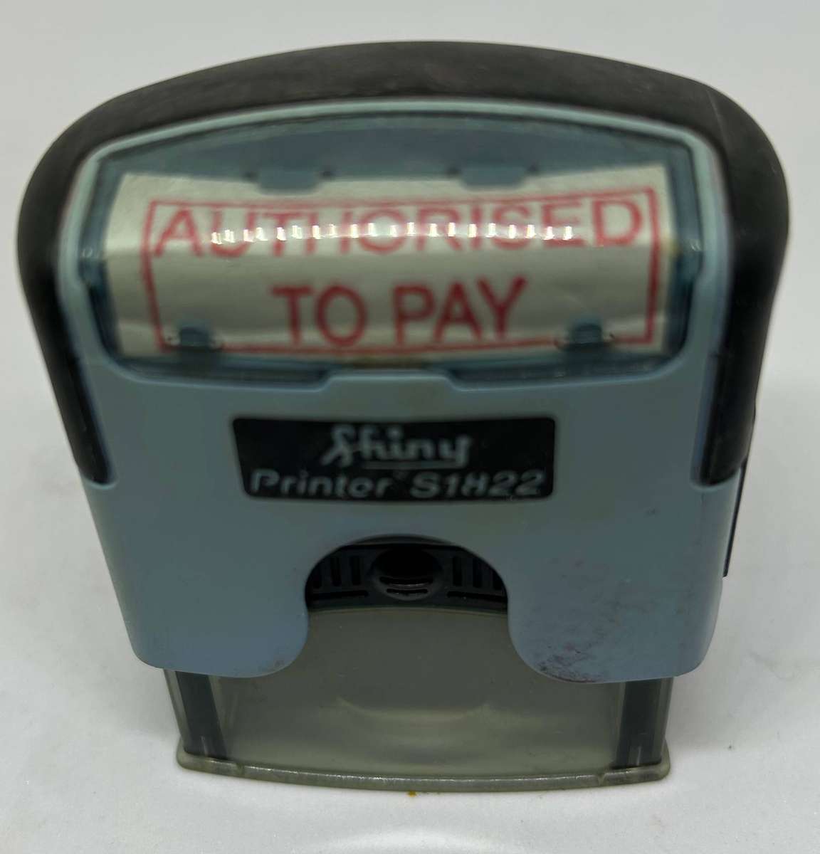Rubber stamp - Authorised to Pay