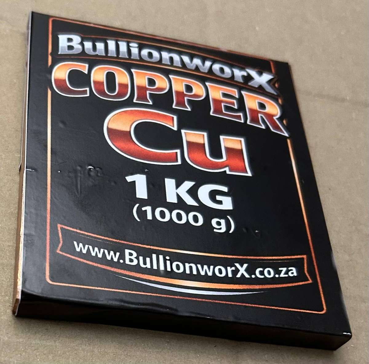 COPPER BAR 1 KG