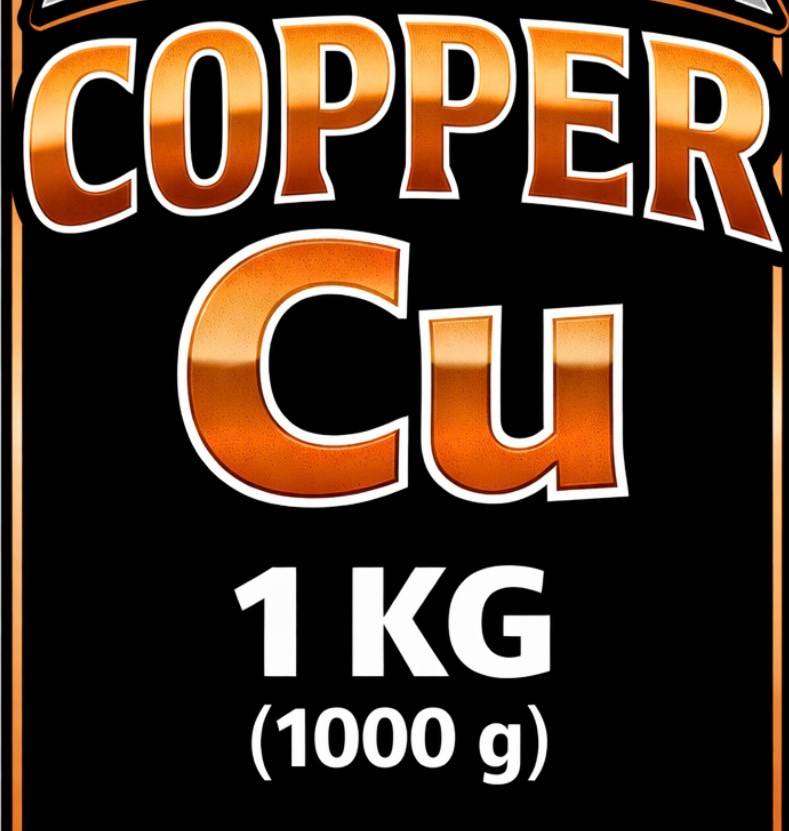 COPPER BAR 1 KG