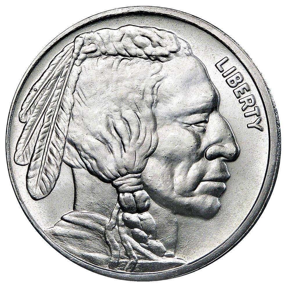 SILVER AMERICAN BUFFALO 1 OUNCE IN A CAPSULE (((SCARCE)))