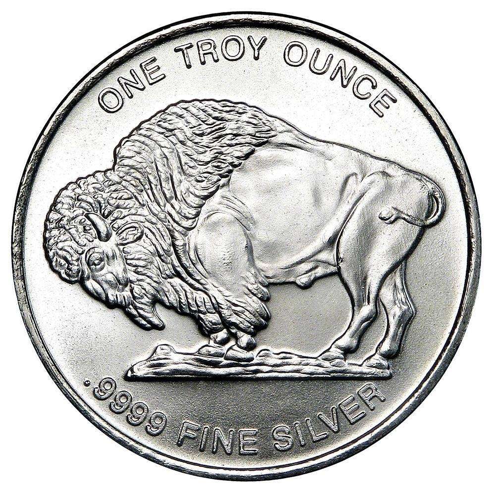 SILVER AMERICAN BUFFALO 1 OUNCE IN A CAPSULE (((SCARCE)))