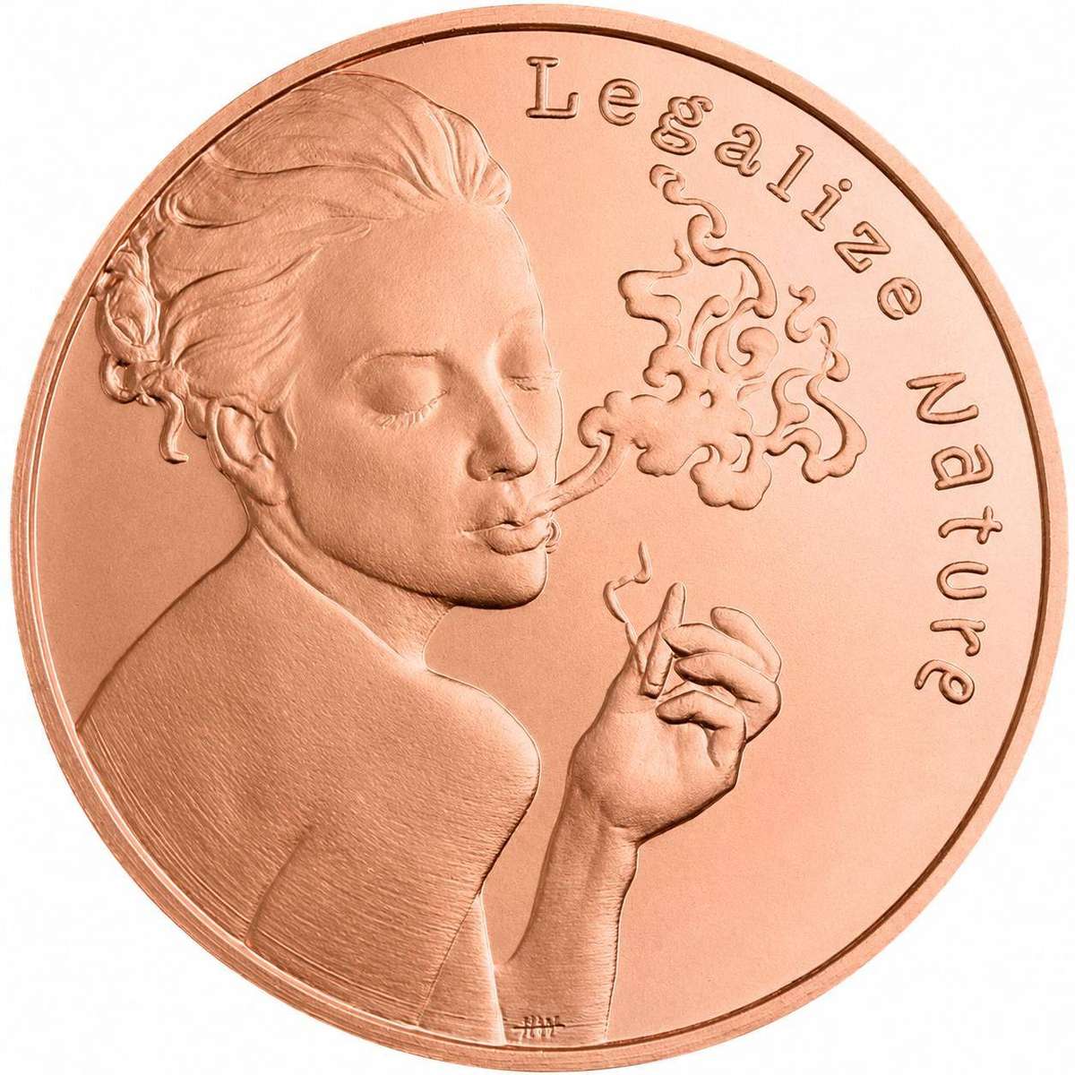 Copper LEGALIZE NATURE 1 OUNCE IN A CAPSULE CHEAPEST ON BOB SHOP