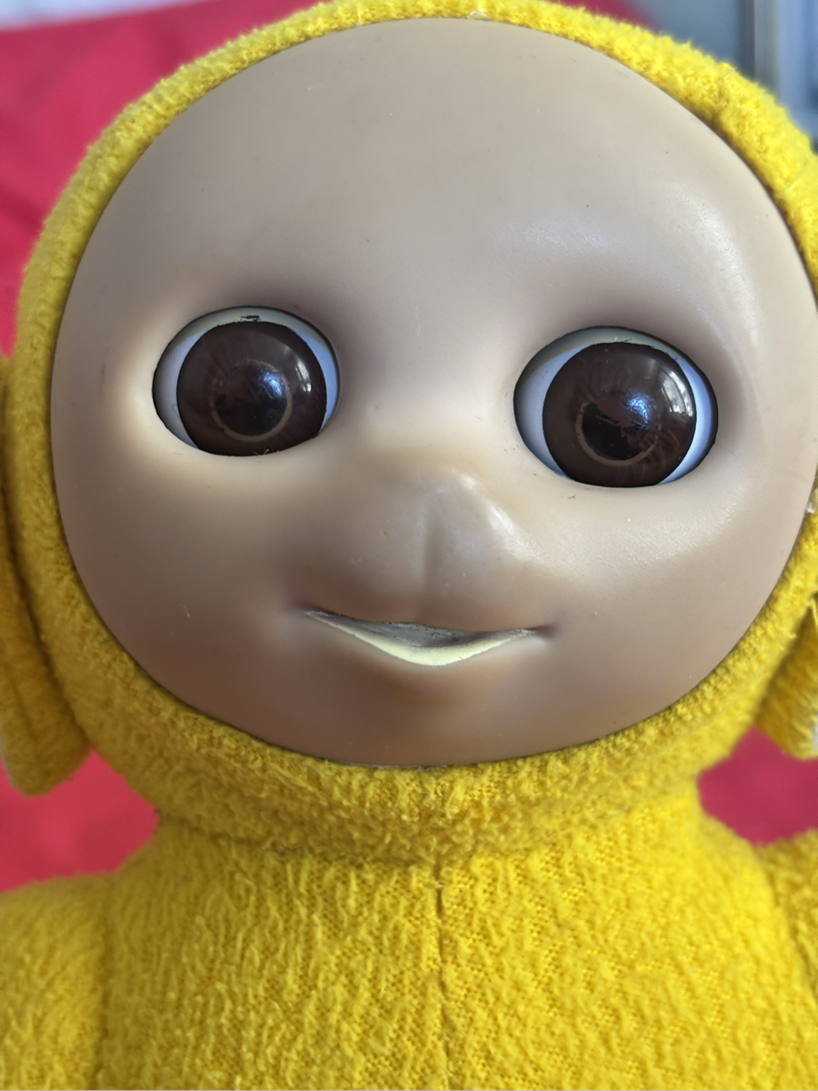 Rubber Face Teletubby 40cm 1990s Rare Collectable