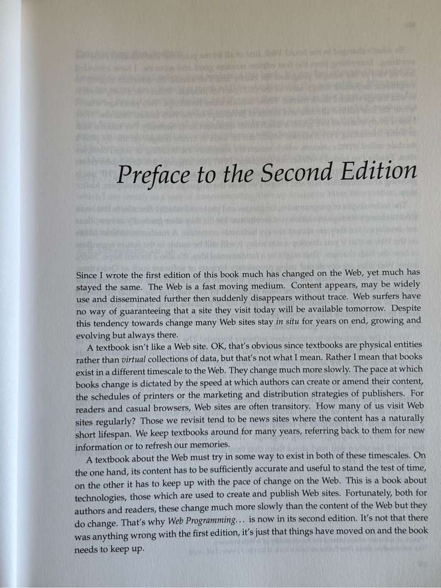 Web Programming Build Internet Applications by Chris Bates 2nd Edition